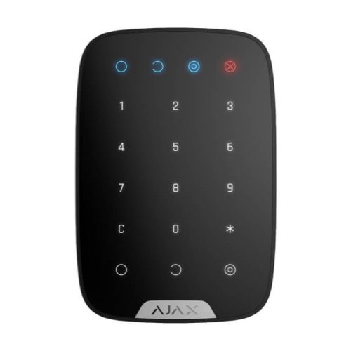 Keypad AJAX érintőgombos kezelő panel fekete