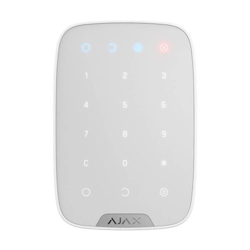 Ajax Keypad érintőgombos kezelő panel fehér