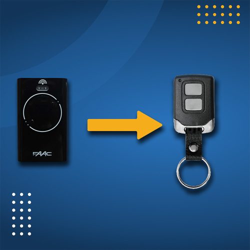 Allotech DUO távirányító FAAC