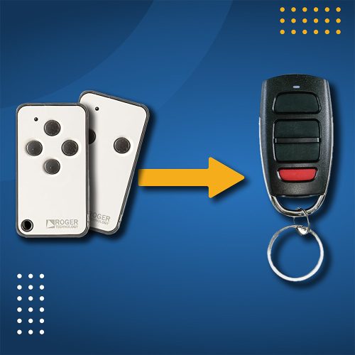 Allotech MOCNY-ROGER távirányító