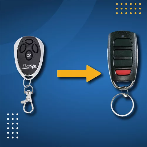 Allotech MOCNY-TORLIFT távirányító