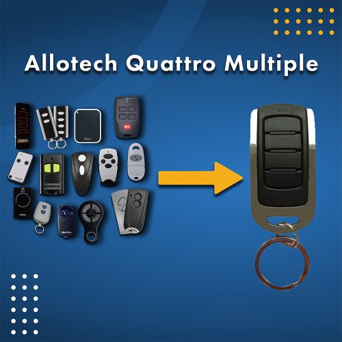 Allotech 4 gombos MULTI távirányító