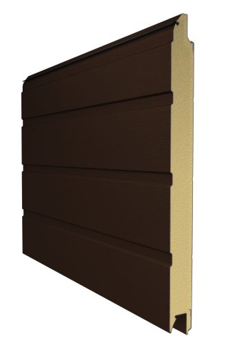 Alutech 2970x3150 RAL8017 S bordás Prestige szekcionált garázskapu