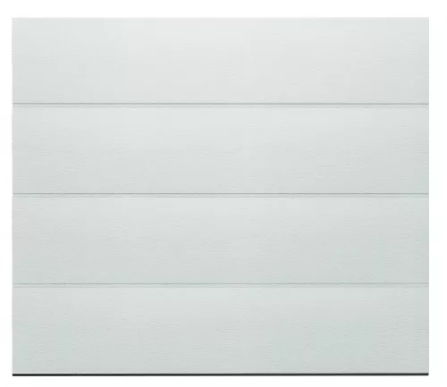 Alutech 5000x2250 RAL9016 L bordás Prestige szekcionált garázskapu szett