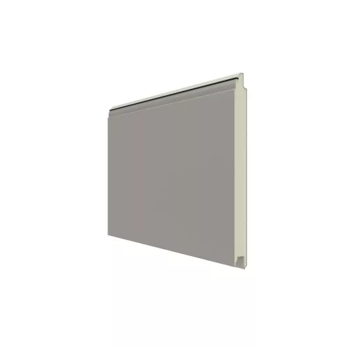 Alutech 2750x2250 RAL9007 L bordás Prestige szekcionált garázskapu szett