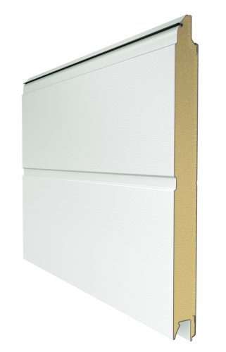 Alutech 2500x2250 RAL9016 M bordás Trend szekcionált garázskapu