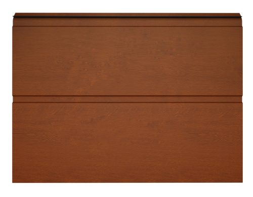 Alutech 3000x2125 Golden oak M bordás Trend szekcionált garázskapu