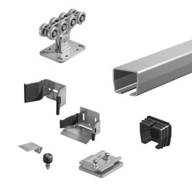   Alutech M horganyzott úszókapu vasalat szett 700 kg kapusúlyig