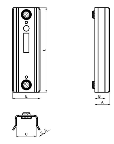 CAIS Dock 42 ütköző nyelves zárszerkezethez