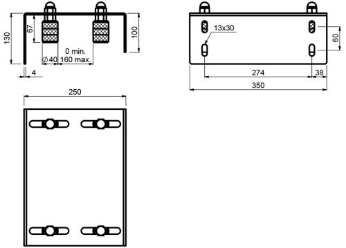 Cais GRM4 állítható négygörgős vezetőlemez