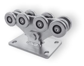 CAIS DEMO MBE 02 acél úszókapu vasalat szett 4 méteres kapunyílásig