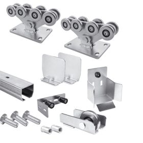   CAIS DEMO MZE 03 horganyzott úszókapu vasalat szett 4 méteres kapunyílásig