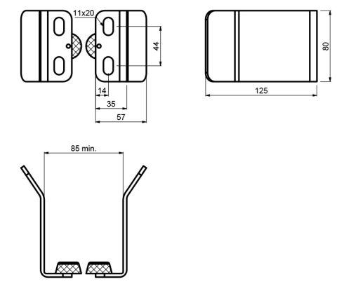 Cais Paddock SM alsó fogadó
