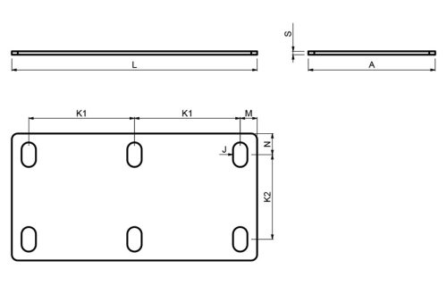 Cais Ramp M4 talplemez tolókapu görgő csoporthoz