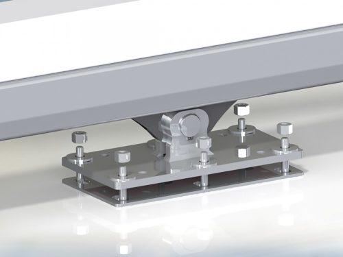 Cais Ramp M4 talplemez tolókapu görgő csoporthoz