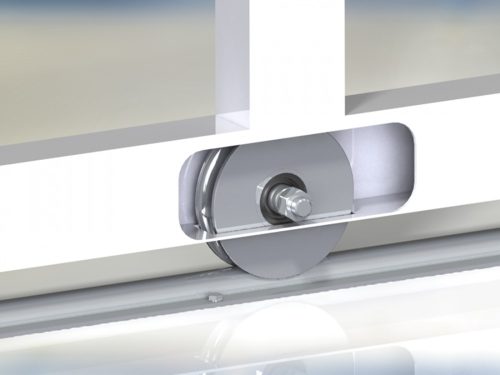 Cais WO824 görgő egy csapággyal O-profil