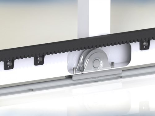 Cais WSO 1024 süllyesztett tolókapu görgő O-profil