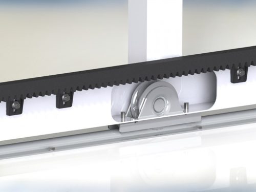 Cais WSO 824 süllyesztett tolókapu görgő O-profil