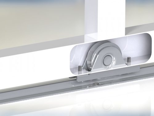 Cais WSV 1020 süllyesztett görgő V-profil