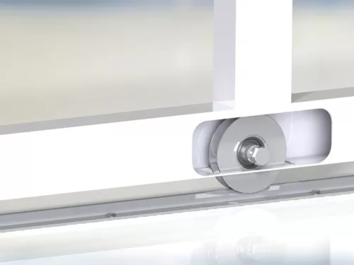 Cais WV 620 V-profilú görgő egy csapággyal