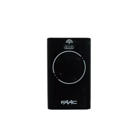 FAAC XT2 fekete kétcsatornás 433 MHz-es távirányító