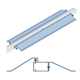   Hörmann Berry eszköztároló házhoz küszöbrámpa 2 szárnyú ajtóhoz kívül