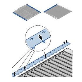   Hörmann Berry félnyeregtetős eszköztároló házhoz lombfogó (1.és 2. típushoz)
