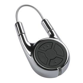   Hörmann HSD-2-BS, 2 csatornás, 868 MHz-es, króm, kulcstartó távirányító