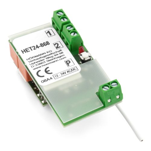 Hörmann HET-24, 2 csatornás vevőegység