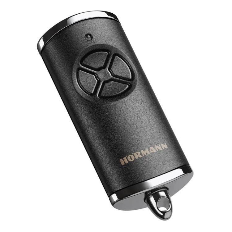 Hörmann HSE4 868 BS fényes fekete távirányító