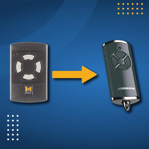 Hörmann HSE4-868-BS, 4 csatornás, antracitszürke távirányító