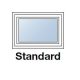 Hörmann Juno eszköztároló házhoz standard üvegezés