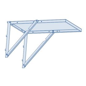   Hörmann Juno eszköztároló házhoz lehajtható rövid asztal