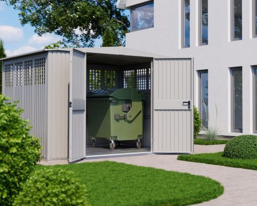 Hörmann Berry Classic Air Plus eszköztároló ház nyeregtetővel