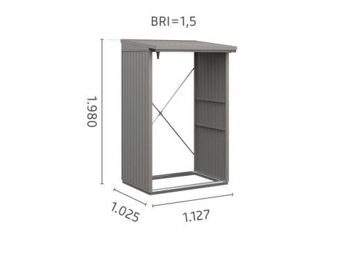 Hörmann Berry Classic tüzifatároló