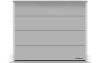 Hörmann szekcionált garázskapu - kézi / motoros működtetéssel - L bordás Sima felülettel - RAL9006 színben