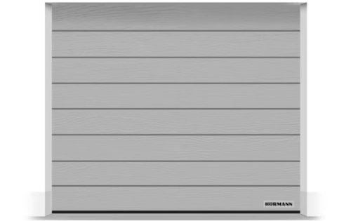 Hörmann szekcionált garázskapu - kézi / motoros működtetéssel - Sima felülettel - RAL9007 színben