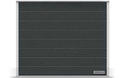 Hörmann szekcionált garázskapu - kézi / motoros működtetéssel - Faerezetes felülettel - CH703 színben