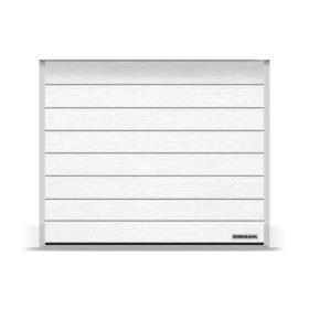   Hörmann szekcionált garázskapu - kézi / motoros működtetéssel - Faerezetes felülettel - RAL9016 színben