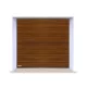 Krispol 2750x2250, Aranytölgy, M bordás, faerezetes szekcionált garázskapu