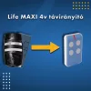 Life Maxi 4 csatornás, 433 Mhz-es távirányító