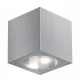 Locinox CUBE75-230V-SILV kocka alakú 230V-os fali lámpa (ezüst)