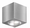 Locinox CUBE75-230V-UNCOLOURED kocka alakú 230V-os fali lámpa (festetlen)
