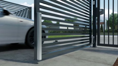 Locinox ELECTRADROP-E-P-9005 motoros retesz visszajelzési funkcióval (RAL9005 mélyfekete)