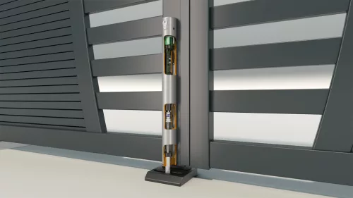 Locinox ELECTRADROP-E-P-SILV motoros retesz visszajelzési funkcióval (ezüst)