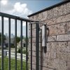 Locinox VERTICLOSE-2-WALL falra rögzíthető hidraulikus kapucsukó