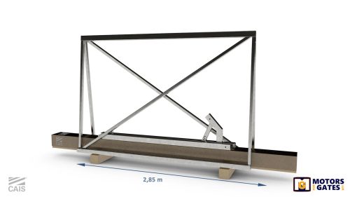 Cais Connect 60 1.3 úszókapu vasalat szett + Roger KIT H30/650 plussz egy méter plusz fogasléccel