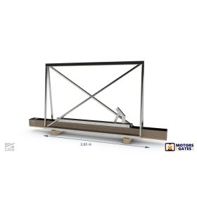   Cais Connect 60 1.5 úszókapu vasalat szett + Roger KIT H30/650 plussz