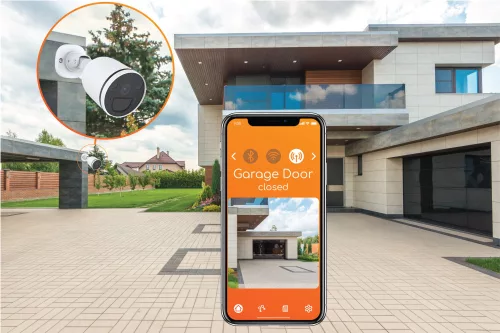 4 MP-s kültéri Wi-Fi-s spotlight kamera 2,4 és 5 Ghz wi-fi