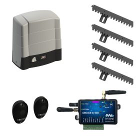   Roger BG30/1504/HS tolókapunyitó motor szett és PalGate Spider B-WR vevőegység